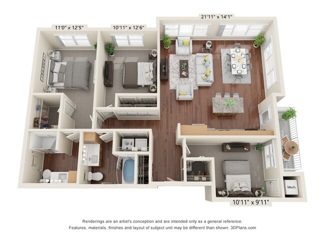 Floorplan - Hilltop at Signal Hills