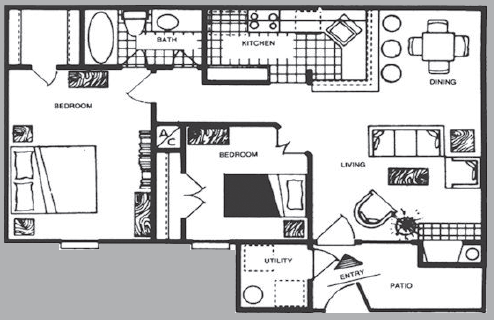 Floorplan - Century Park Apartments