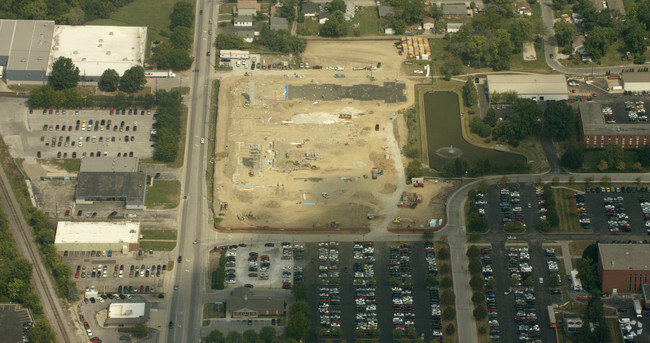 Aerial Photo - Greyhound Village