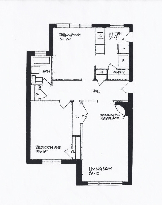 Floorplan - 2212-26 Sherman Ave.