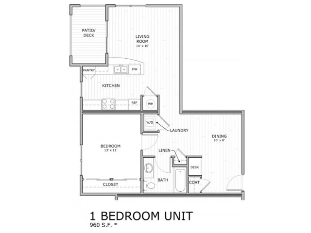 Floorplan - Coryell Commons