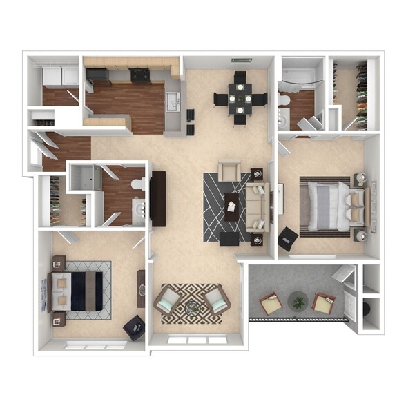 Interior Photo - Elms Stoney Run Village