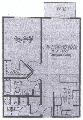 1BR/1BA - Manitou Woods
