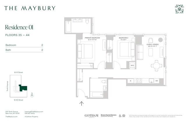 Floorplan - The Maybury