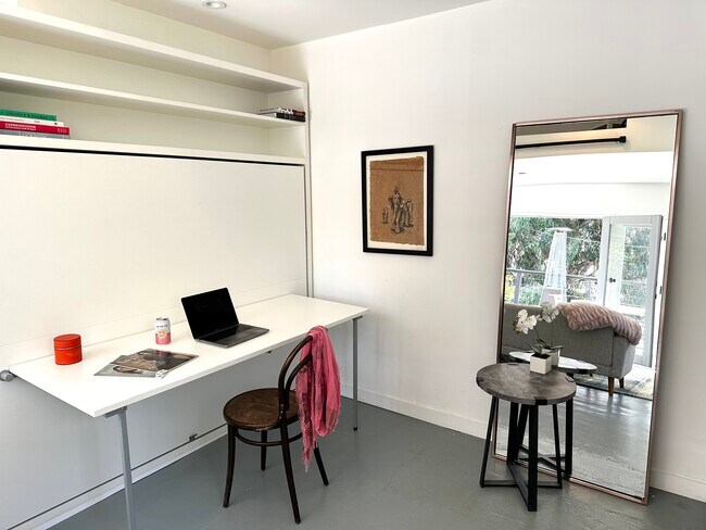 Murphy bed closed (office area) - 1902 Walcott Way