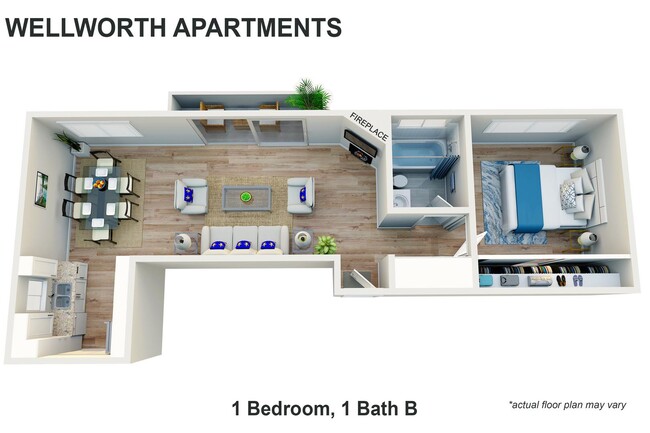 Floorplan - Wellworth Apartments