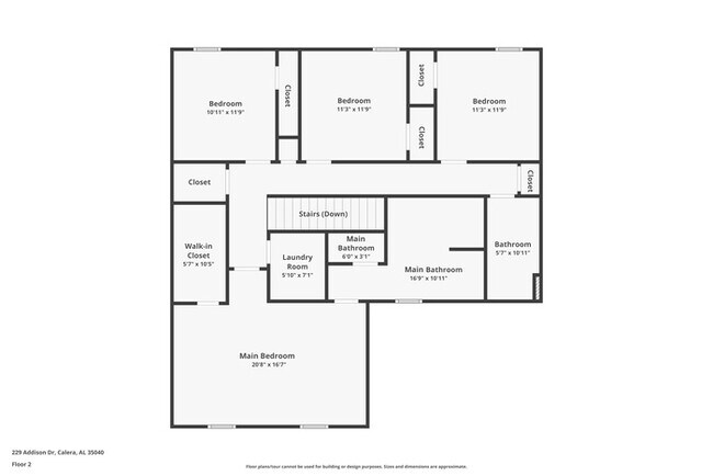 Building Photo - Spacious 4-Bedroom Calera Home