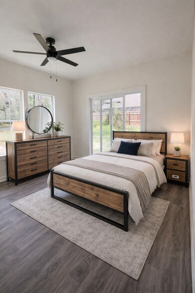Bedroom (AI Rendered) - 1641 Groom Rd