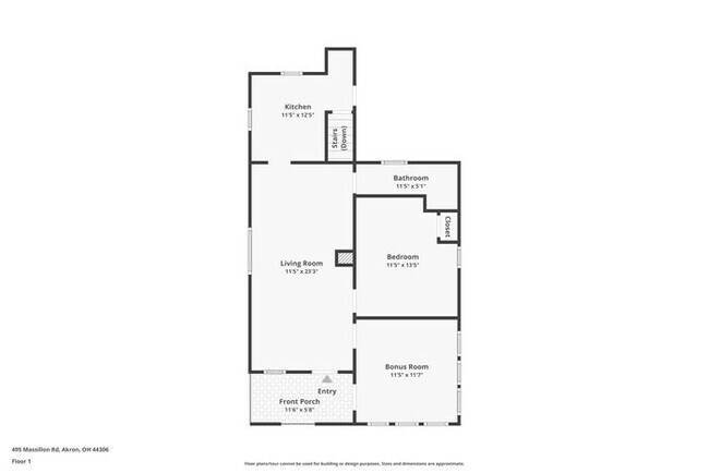 Building Photo - Cozy 1-Bedroom, 1-Bath Home in Akron, OH