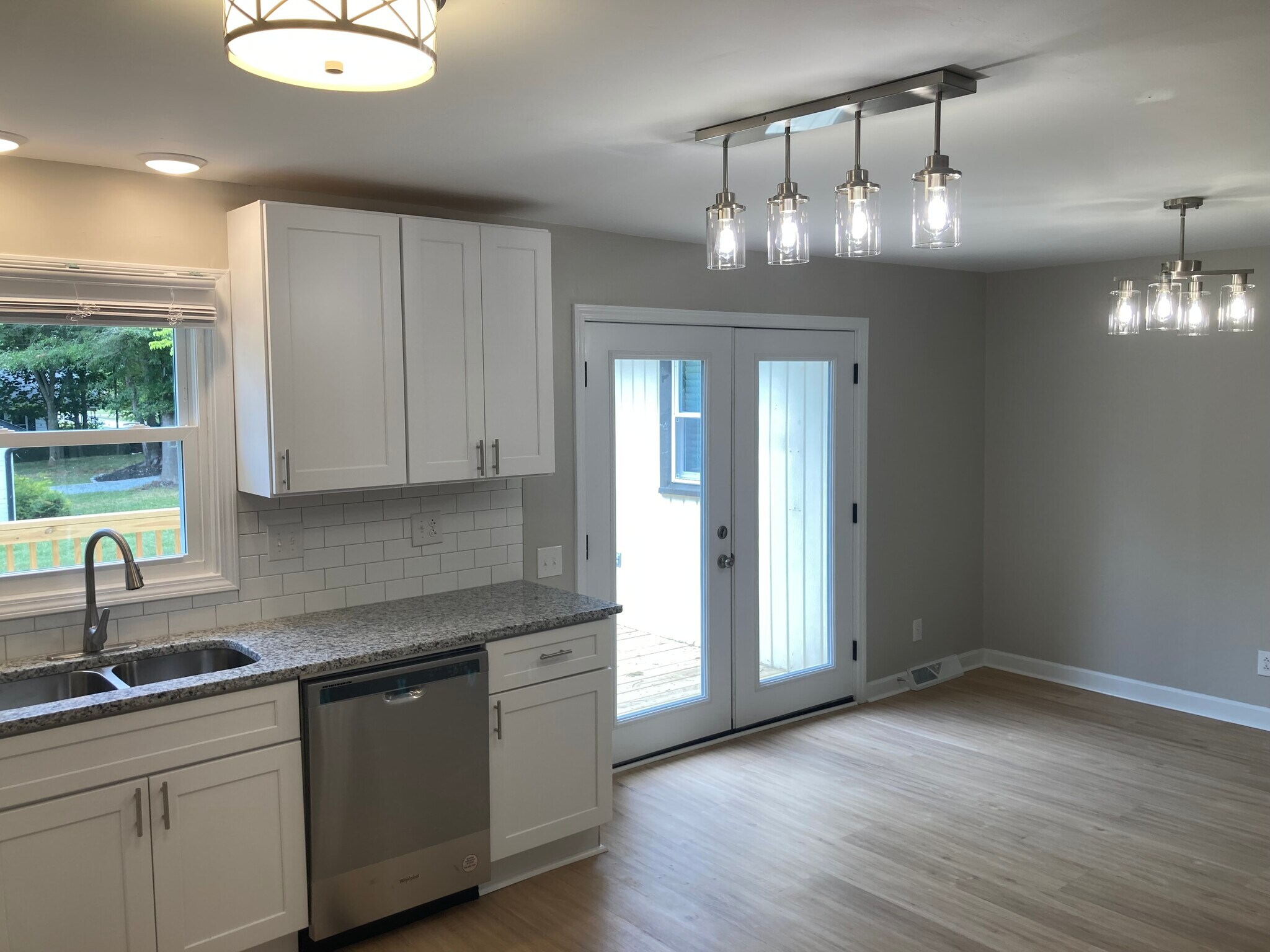 French doors to deck - 1200 S Highland Ave