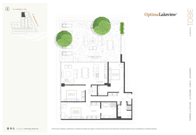 Floorplan - Optima Lakeview