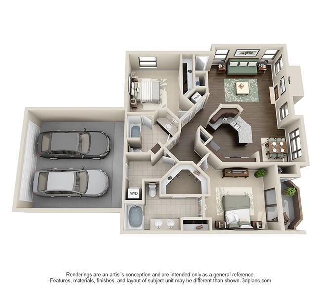 Floorplan - Elle at the Medical Center