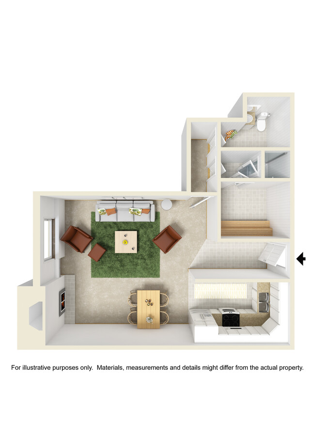 Floorplan - Monaco Parkway Apartments