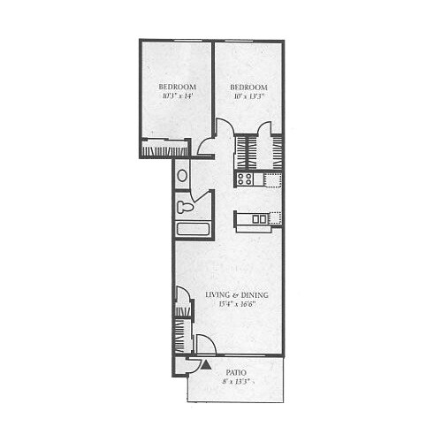 1BR/1BA - Icon on Spanish Trail