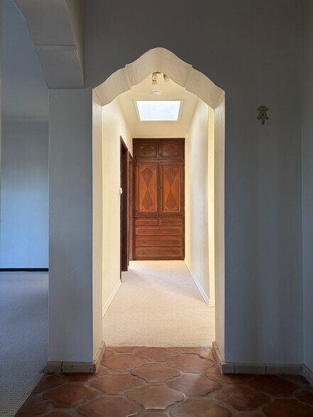 Hallway with skylight - 3023 11th Ave