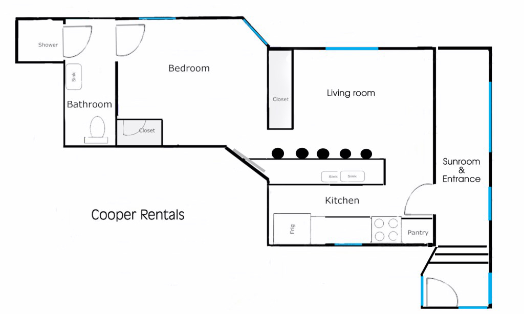 Floor plan - 2706-1A Buffalo Rd