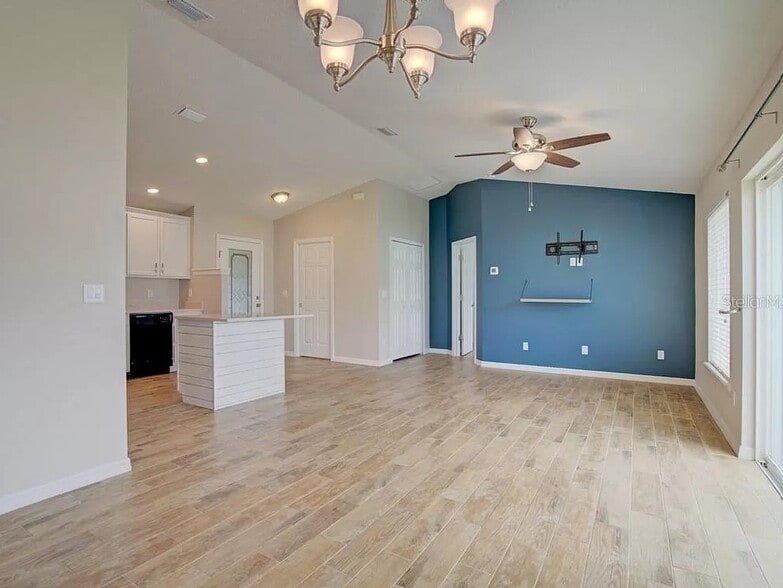Open view of Living Room - 1037 Cass Ave