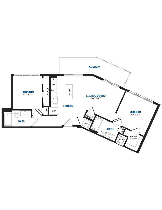 Floorplan - The Chase at Bryant Street