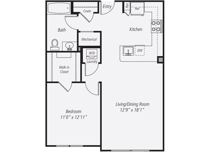 Floorplan - Avalon North Bergen