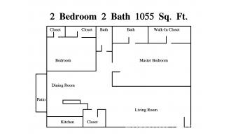 2BR/2BA - The Reserve @ Bellfort Apartments