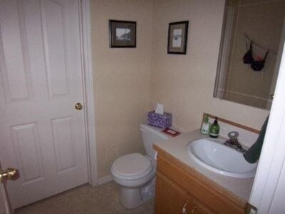 half bath by utility room - 1800 S Grant Ave