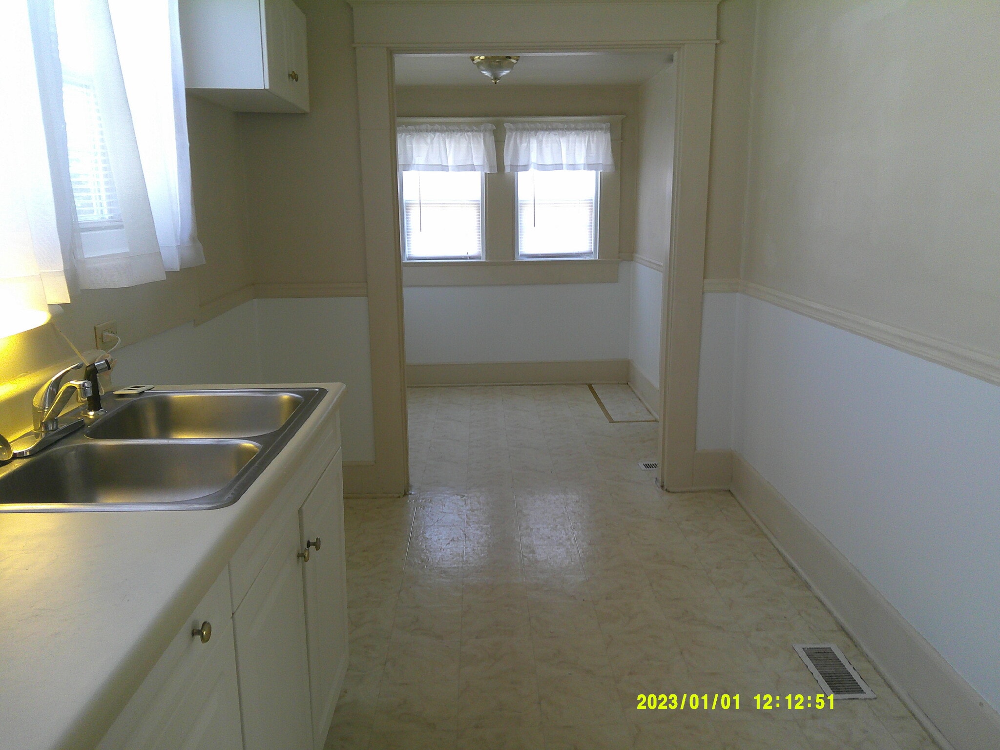Kitchen into Breakfast room - 124 N F St