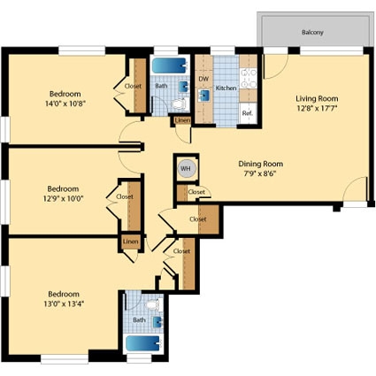 3BR/2BA - Fields of Falls Church