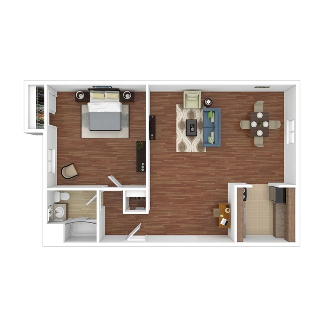 Floorplan - Thomas Wynne Apartments