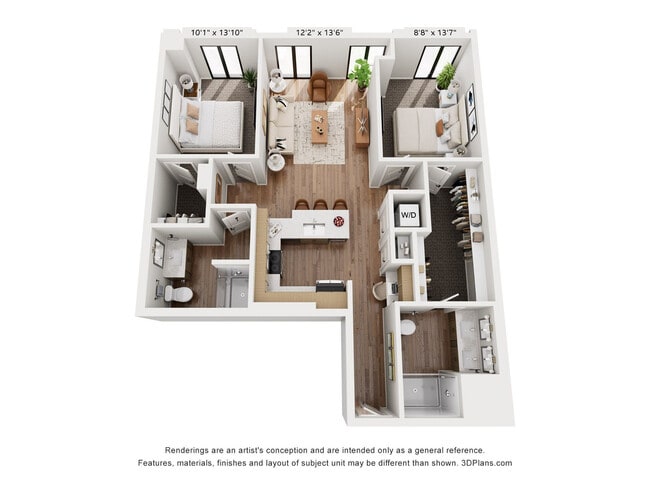 Floorplan - 2800 Taylor
