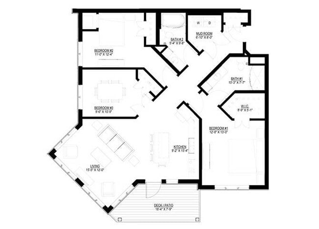 Floorplan - The Legends of Apple Valley 55+ Apartments