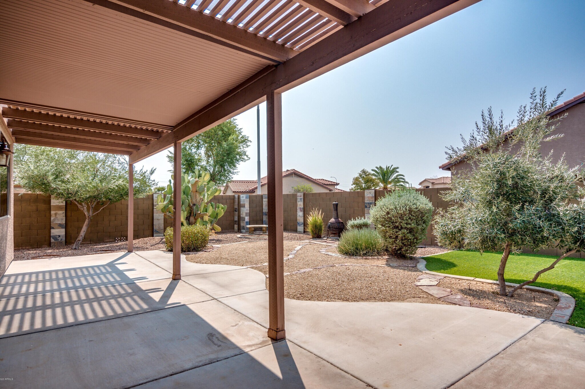 Rear Yard View - 6875 W Harrison St
