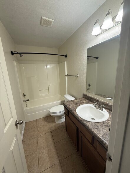 Updated second bathroom after paint job - 2410 Ridgeway Ln
