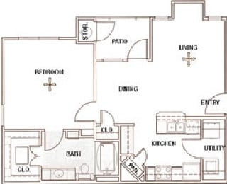 1 Bedroom-1 Bath - Southpark Ranch