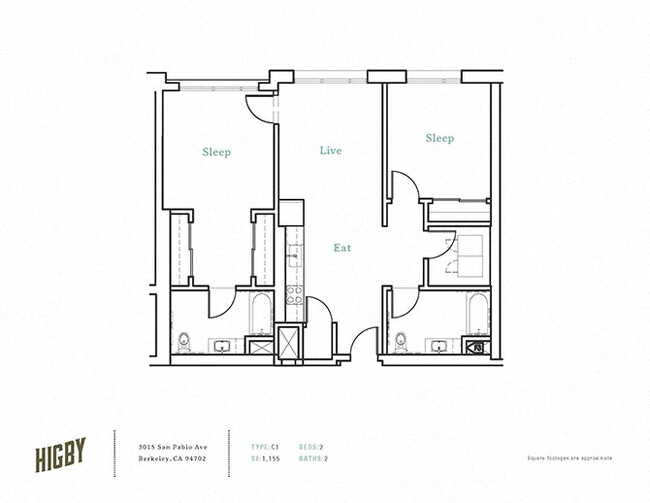 Floorplan - Aquatic Higby