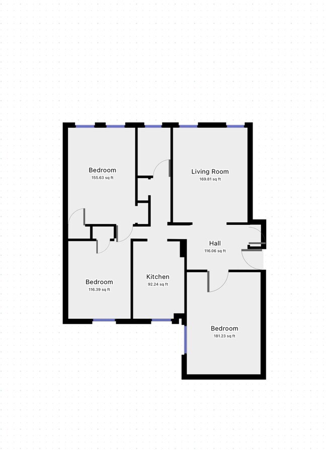 Floorplan - 540 Fort Washington Avenue