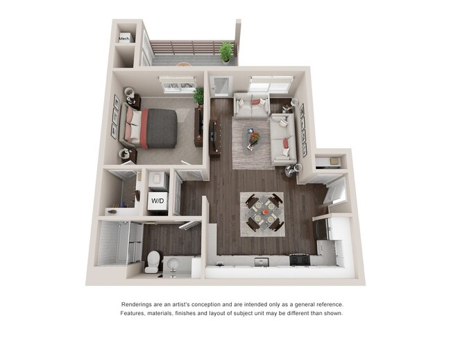 Floorplan - Aurora Apartments