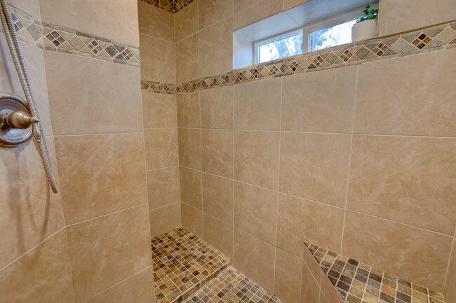 Master Bath Walk-In Shower w/ Rainfall - 3816 W Taft St