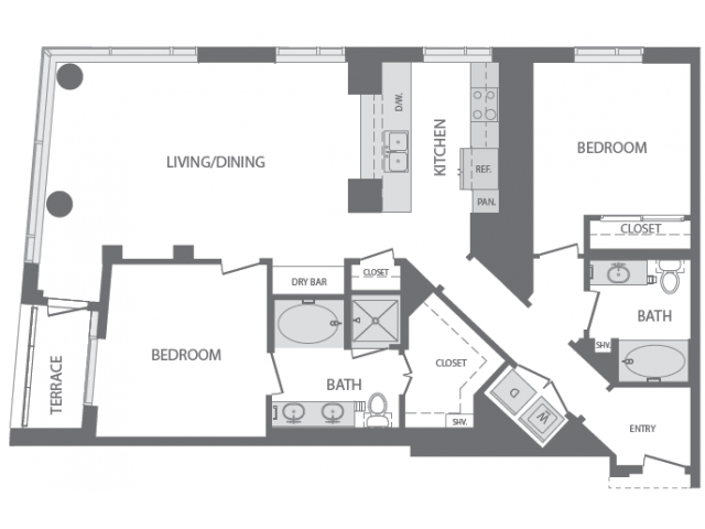 Floorplan - Hanover Post Oak