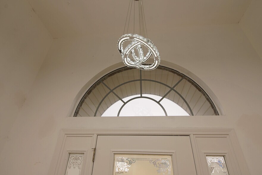 light above the front door - 23 Ruby Cir