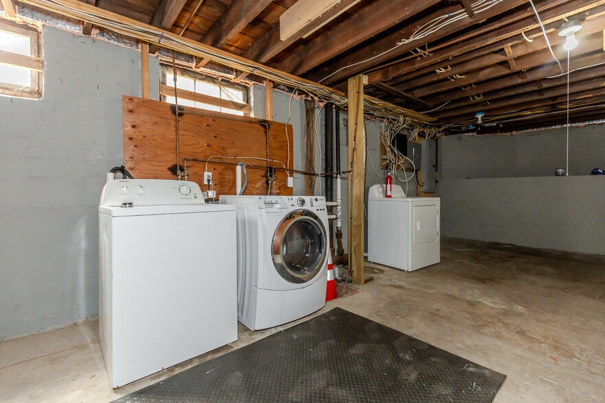 Laundry in basement - 173 Oakland Ave