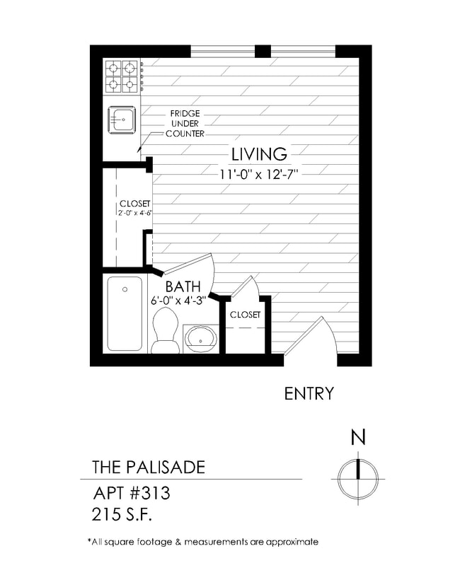 Floorplan - Palisade Apartments