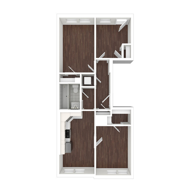 Floorplan - Clearway Apartments