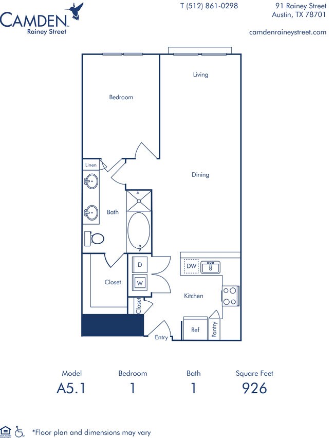 Floorplan - Camden Rainey Street