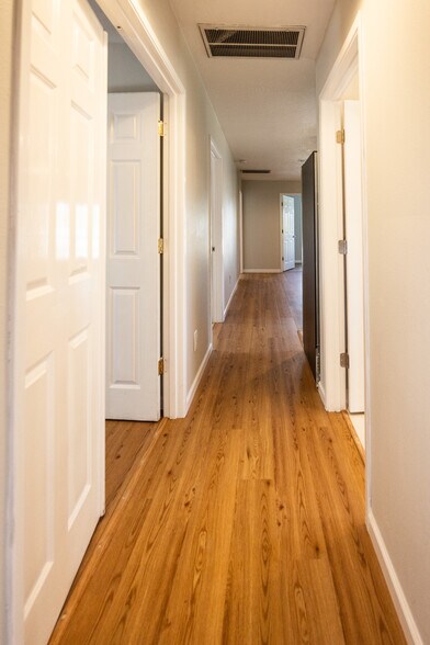 Hallway - Bedroom #1 on left with french doors - 8717 NE Webster St