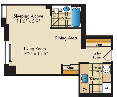 Floorplan - The Sagamore