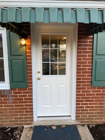 Front door - 558 Union School Rd