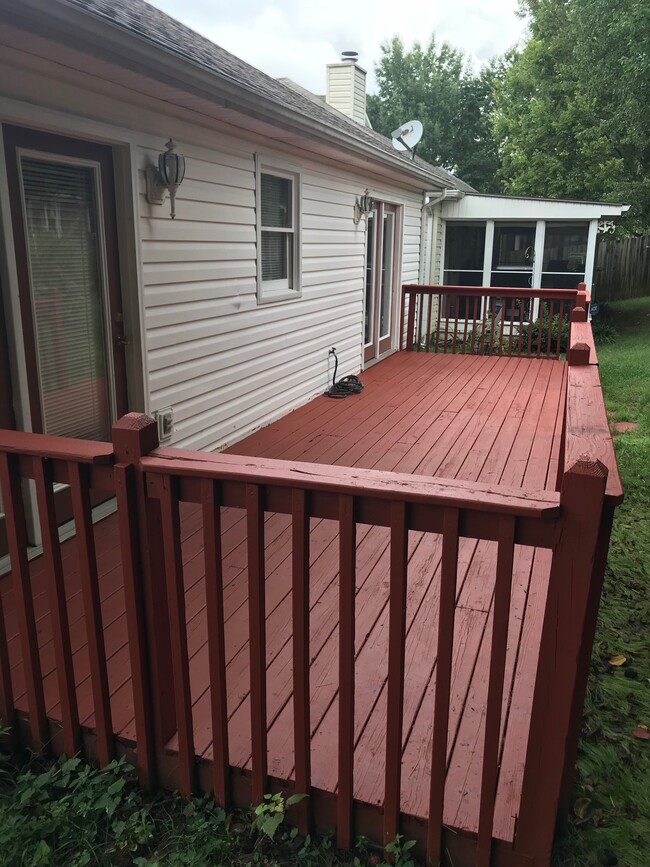 Back deck (2) - 5909 Lake Huron Ct