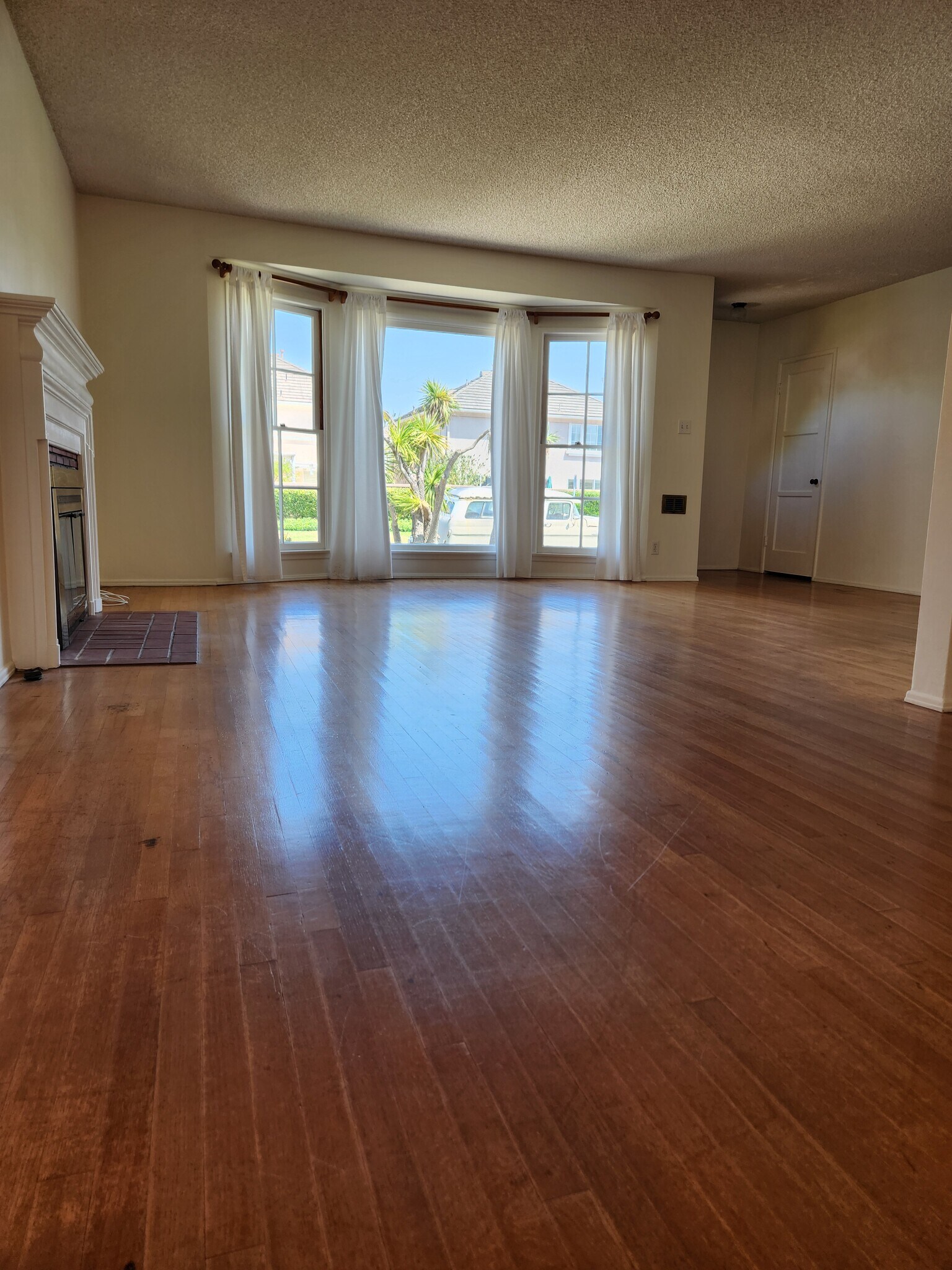 Living room with wood floors - 1107 Florida St