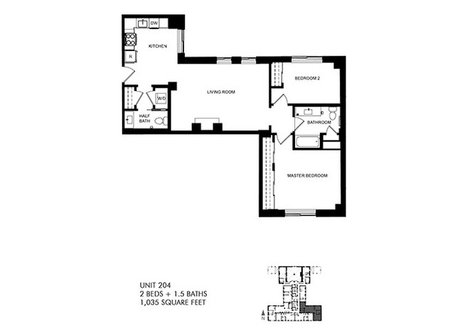 Floorplan - Park Heights by the Lake Apartments