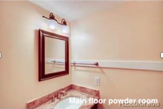 1st floor Powder room - 7152 E Briarwood Cir
